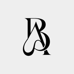 AB or BA Luxury Logo