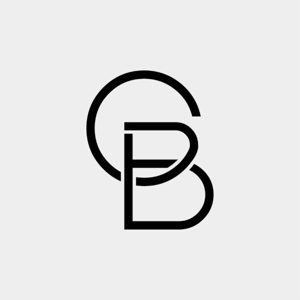 GB letter logo